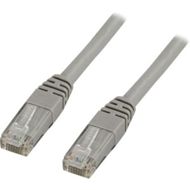 Deltaco Koblingskabel RJ-45 2m Grå