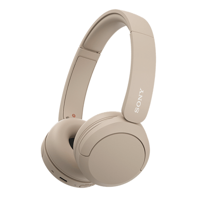 Sony WH-CH520 Wireless Headphones Stereo USB-C Krem