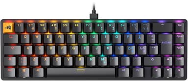 Glorious GMMK2 65% Pre-Built Fox Linear Ledningsført Nordisk