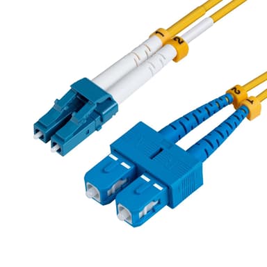 Microconnect Fiberoptisk kabel 10m LC SC OS2