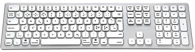 Voxicon Trådlöst Fullstort Tangentbord 295BWL – Bluetooth & 2.4GHz för PC/MAC Trådlös Nordisk
