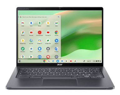 Acer Chromebook CP714-2WN-54ZS Intel® Core™ i5 i5-1335U 35,6 cm (14") Touchscreen WUXGA 8 GB LPDDR4x-SDRAM 256 GB SSD Wi-Fi 6 (802.11ax) ChromeOS Grijs Core i5 8GB 256GB 14"