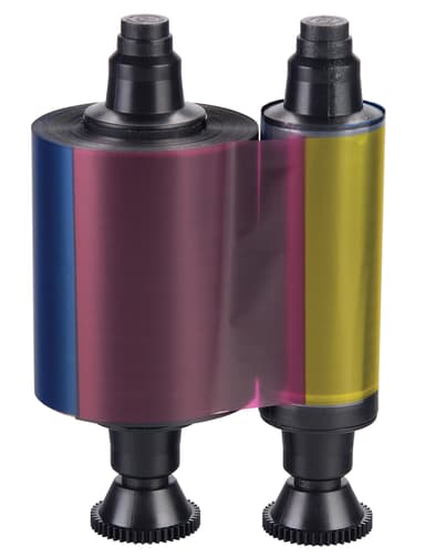 Evolis Half-panel color ribbon – YMCKO 