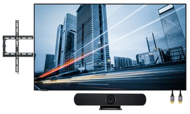 Voxicon DC65XPAP 24/7 + Videobar 4K Ultra HD 65" IPS 3840 × 2160pixels 500cd/m²