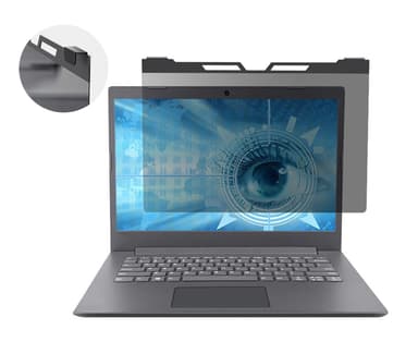 Cirafon DPF13.3-10H schermfilter Omkaderde privacyfilter voor schermen 33,8 cm (13.3") 13.3" 16:10