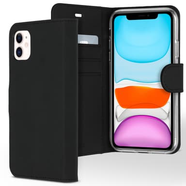 Accezz Wallet Softcase Bookcase iPhone 11 Zwart