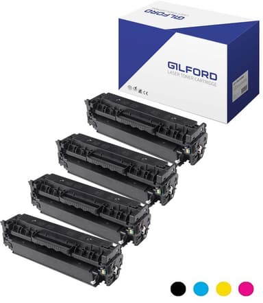 Gilford Toner Kit (B/C/M/Y) PH412 2.3K - M452/M477 