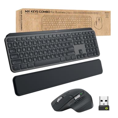 Logitech Mx Keys Combo For Business G2 Graphite #us Langaton Kansainvälinen (US)