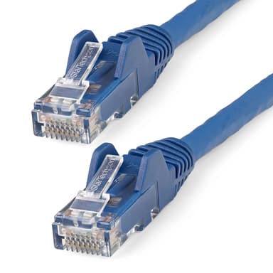 Startech StarTech.com N6LPATCH1MBL netwerkkabel Blauw 1 m Cat6 U/UTP (UTP) RJ-45 Cat6 1m Blauw