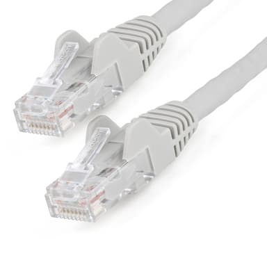 Startech StarTech.com N6LPATCH1MGR netwerkkabel Grijs 1 m Cat6 U/UTP (UTP) RJ-45 Cat 6 1m Grijs
