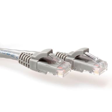 ACT CAT6A UTP (IB3001) 1m netwerkkabel Grijs RJ-45 1m Grijs