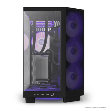 NZXT H6 Flow RGB Midi Tower Svart