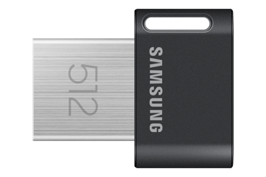 Samsung FIT Plus 512GB USB Type-A Grå, Silver