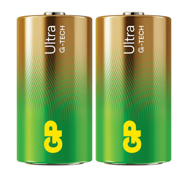GP Batteries Ultra Alkaline GP14AU Engangsbatteri C, LR14 Alkalinsk 