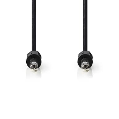 Nedis CAGP23000BK20 audio kabel 2 m 6.35mm Zwart 2m 6.35mm 6.35mm