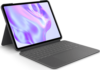 Logitech Combo Touch for Ipad Pro Dansk Nordisk Svensk, Finsk Grafit