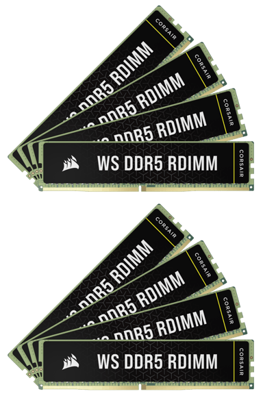 Corsair WS DDR5 ECC RDIMM XMP 256GB 5600MT/s DDR5 288-pin DIMM