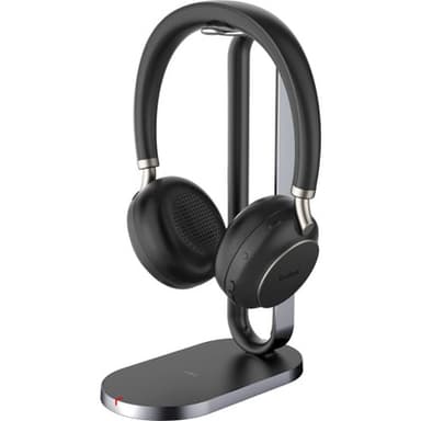 Yealink BH76 Headset Trådlös Huvudband Samtal/musik USB Type-A Bluetooth Laddningsställ Svart USB Type-A Svart