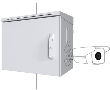 Lanview RCCTV005 stativ 0U Hvid