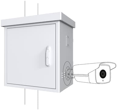 Lanview RCCTV003 stativ 0U Hvid