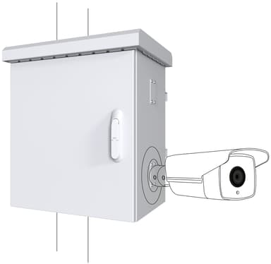 Lanview RCCTV004 stativ 0U Hvid