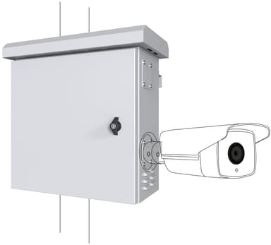 Lanview RCCTV006 rack 0U Vit 