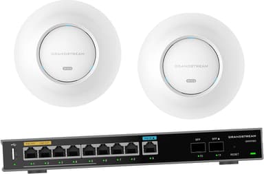 Grandstream Starter Kit (2x WiFi 6 AP:s & VPN PoE Router) 