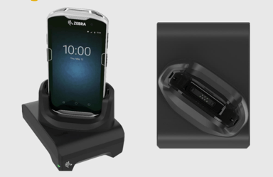 Zebra Docka/Laddare 1-Slot USB - TC51/TC56 Svart