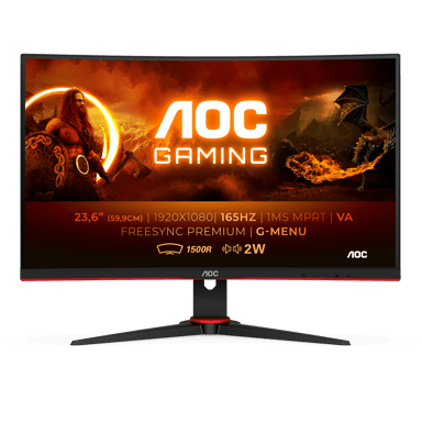 AOC C24G2AE/BK 23.6" 1920 × 1080pixels VA 16:9 165Hz