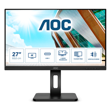 AOC U27P2CA 27" 3840 x 2160pixels IPS 16:9 60Hz