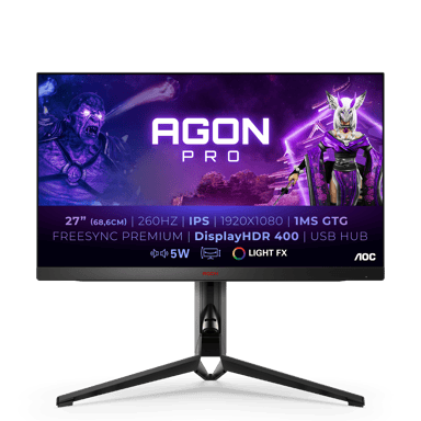 AOC AG274FZ 27" 1920 × 1080pixels IPS 16:9 260Hz