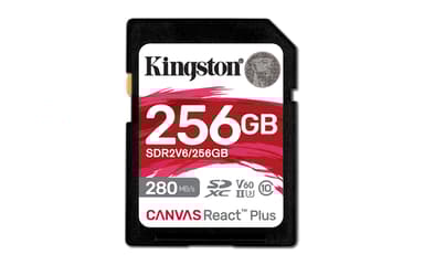 Kingston React PLUS 256GB SDXC UHS-II