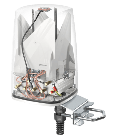 QuWireless AX50S nätverksantenner Rundstrålande antenn PoE/LAN 4,5 dBi 