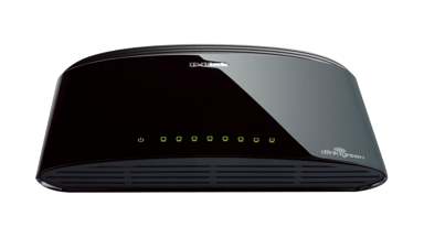 D-Link Des-1008D 10/100 Dual Speed 8-porttinen kytkin 