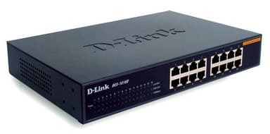 D-Link DES-1016D 16-Port Fast Ethernet Desktop Switch 