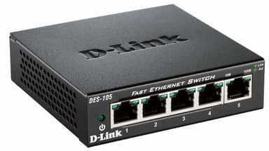 D-Link DES-105 Nätverksswitch 