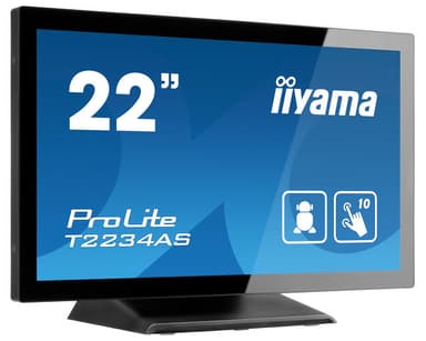 iiyama T2234AS-B1 21.5" 1920 × 1080pixels IPS 16:9 60Hz