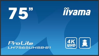 iiyama ProLite LH7575UHS-B1AG 75" UHD IPS 16:9 75" IPS 500cd/m² 3840 × 2160pixels