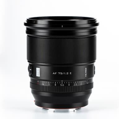 Viltrox AF 75/1.2 E kameraobjektiv MILC Sort E-montering