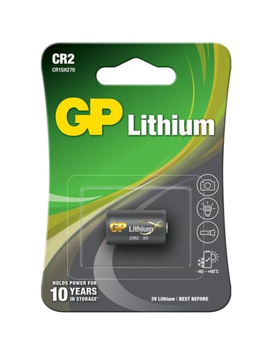 GP Lithium Battery Cr2, 3v, 1-pack 
