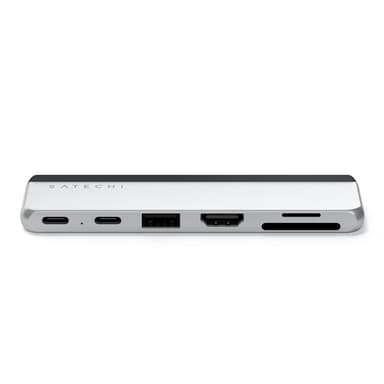 Satechi Dual USB-C Hub for Surface Pro 9 USB 3.2 Gen 2 (3.1 Gen 2) Type-C