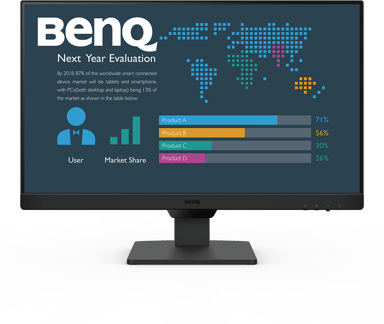 BenQ BL2490 23.8" 1920 × 1080pixels IPS 16:9 100Hz