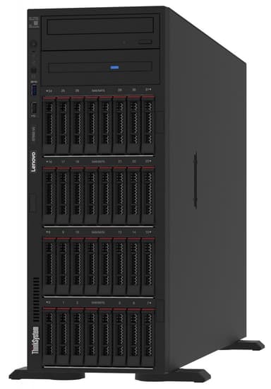 Lenovo ThinkSystem ST650 V3 server Stativ (4U) Intel® Xeon Silver 4510 2,4 GHz 32 GB DDR5-SDRAM 1100 W
