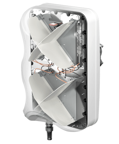 QuWireless AX50M nätverksantenner Riktantenn PoE/LAN 7 dBi 