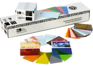 Zebra PVC-kort med signaturpanel 500st 