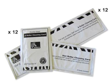Zebra Printer cleaning card kit
