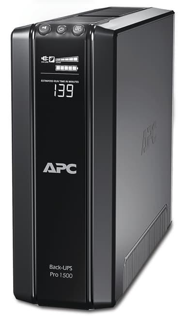 APC Back-UPS Pro BR1500GI Noodstroomvoeding - 1500VA, 10x C13 uitgang, USB, uitbreidbare runtime 