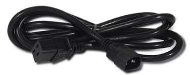 APC Strömkabel 2m C14 C19 Svart
