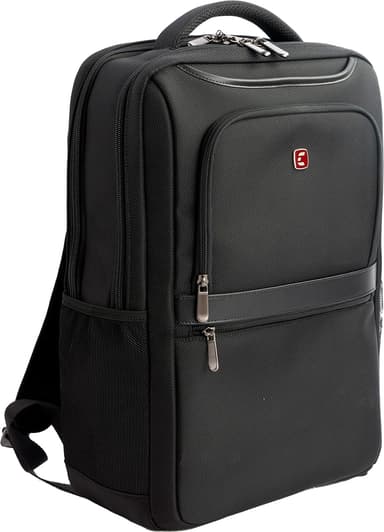 Cirafon Notebook Backpack City Pro IV 16" Nailon Musta