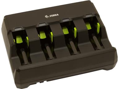 Zebra Charger 4-Slot - 3600-Series Svart